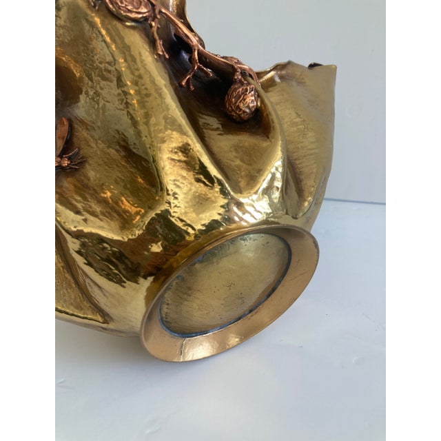 French Early 20th Century Art Nouveau Gilt Bronze Chinoiserie Centerpiece For Sale - Image 11 of 11