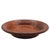 Vintage mid-century modern walnut wood serving bowl featuring a 4-section quartersewn design traditionally used as a...