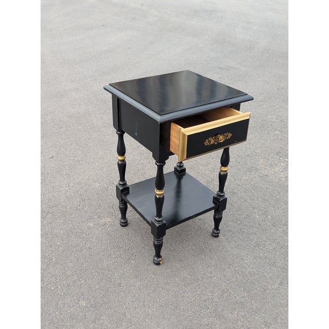 Vintage French Louis XVI Style Side Table For Sale - Image 9 of 11