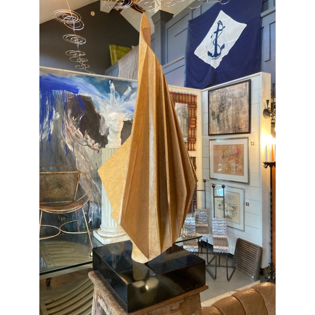 Mid 20th Century Wooden Slat Abstract Sculpture For Sale In South Bend - Image 6 of 13