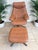 Set of Mid-Century Modern Leather Lounge Chair and Ottoman from Skoghaug Industri, 1980 For Sale - Image 12 of 18