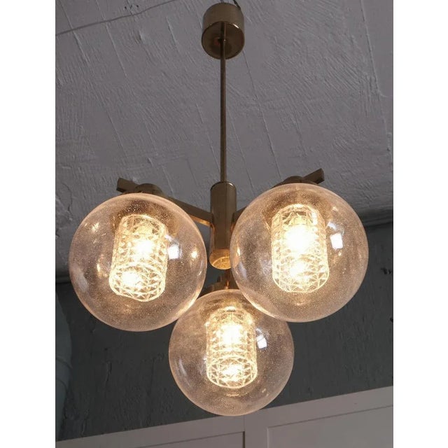 Metal Vintage Brass Pendant by Hans-Agne Jakobsson, 1960s For Sale - Image 7 of 12