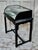 Victorian Ebonised Oak Bow-Fronted Display Cabinet, 1900 For Sale - Image 6 of 13