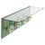 Mid-Century Coat Rack Shelf in Glass and Brass attributed to Cristal Arte, Italy, 1950s For Sale - Image 15 of 17