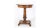 Mahogany Oval Sewing Lamp Table on Pillar For Sale - Image 6 of 7