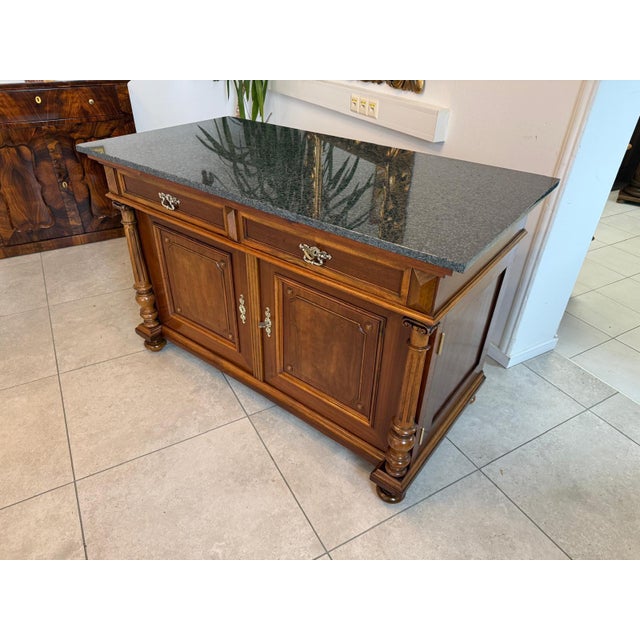 Antique Gründerzeit Column Sideboard For Sale - Image 9 of 13