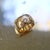 Late 19th Century Victorian 14k Gold Hand-Engraved Celestial Themed Band or Ring With Diamonds, Size 6 For Sale - Image 9 of 9