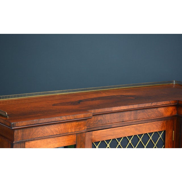 19th Century George IV Bookcase Cabinet, 1830 For Sale - Image 5 of 18