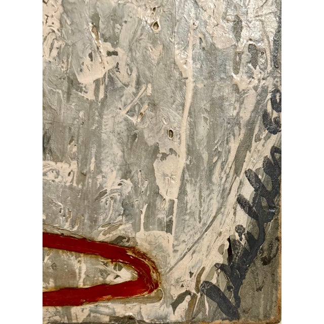 Jay Milder, Untitled Composition Abstract Expressionist Oil Painting Jay Milder, 1960 For Sale - Image 11 of 14