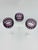 Purple Waterford Crystal Gorgeous Clarendon Amethyst Purple Wine Goblets - Set of 3 For Sale - Image 8 of 12