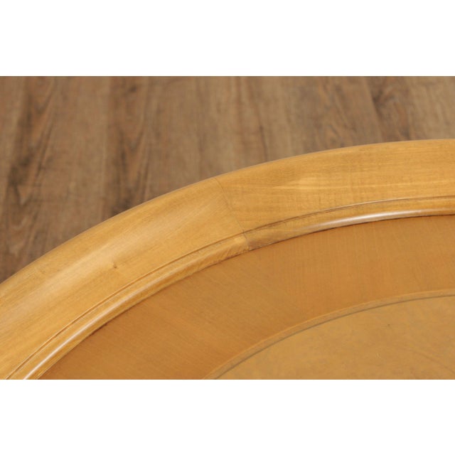 2000 - 2009 Colombo Mobili Round Italian Carved Partial Gilt Coffee Table For Sale - Image 5 of 12