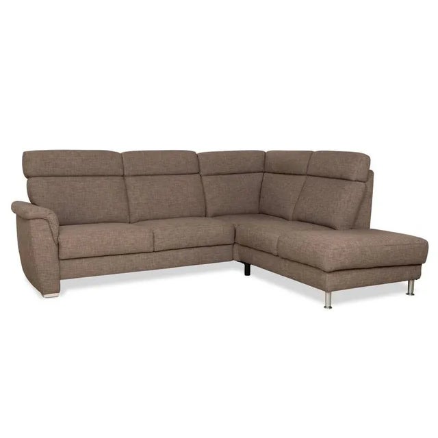 Brown-Grey Fabric Corner Sofa from Musterring For Sale - Image 15 of 15