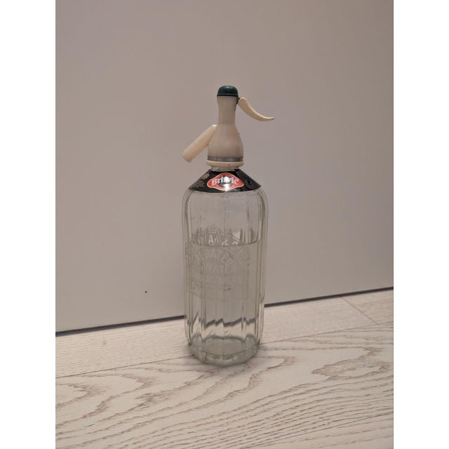 Glass Seltzer Siphon, 1970s-1980s For Sale - Image 4 of 5