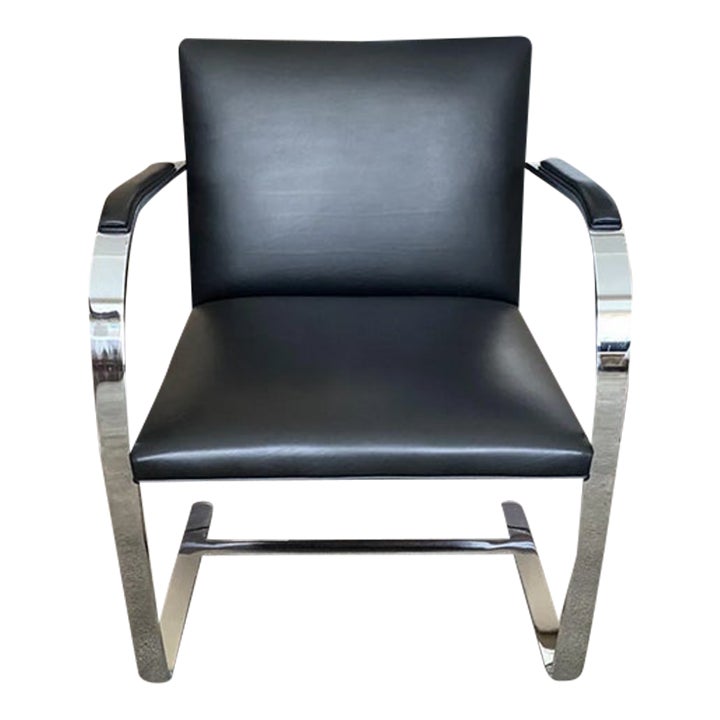 Knoll Brno Flat Bar Chair by Mies Van Der Rohe Chairish