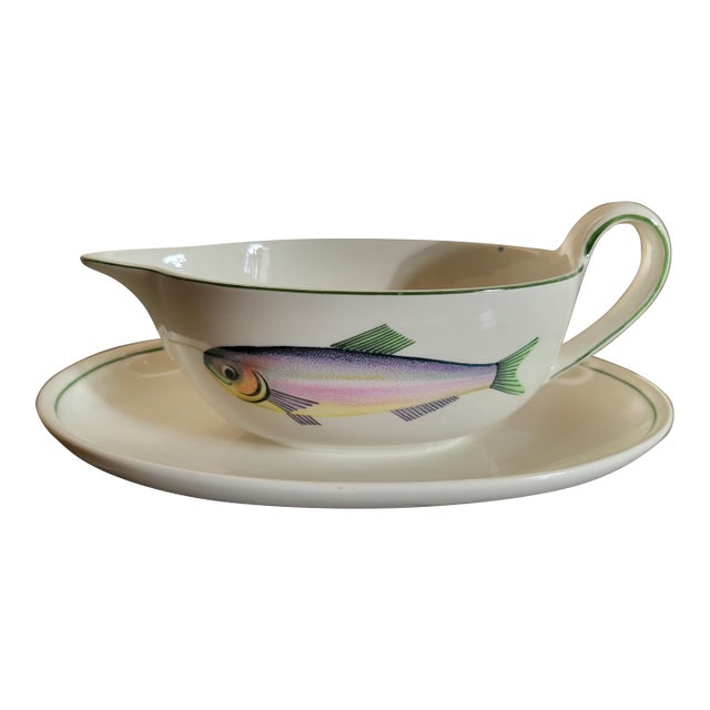 Mid 20th Century Villeroy and Boch Atlantic Gravy Boat For Sale