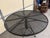 Mid-Century Modern Mid-Century Outdoor Iron Woodard Round 48" Dining Table For Sale - Image 3 of 9