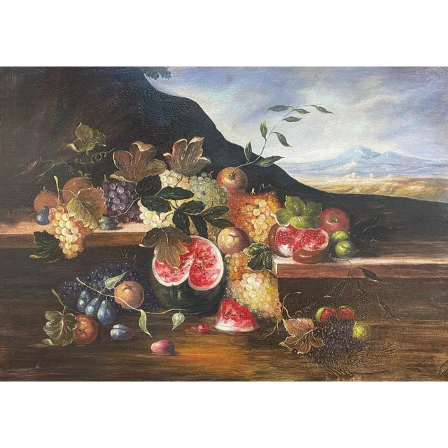 Erina Margiacchi, Still Life, Oil on Canvas, 1980s For Sale - Image 10 of 10
