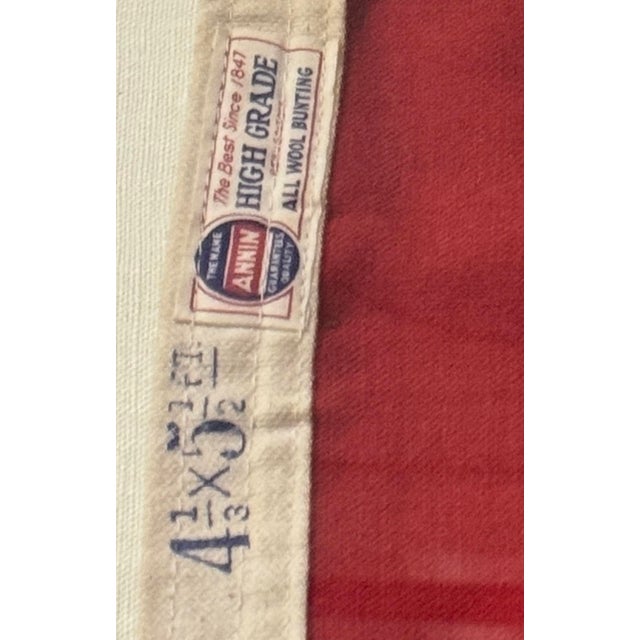 Vintage Coast Guard Flag For Sale In Los Angeles - Image 6 of 6