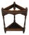 Turned Oak Corner Umbrella Stand, 1920 For Sale