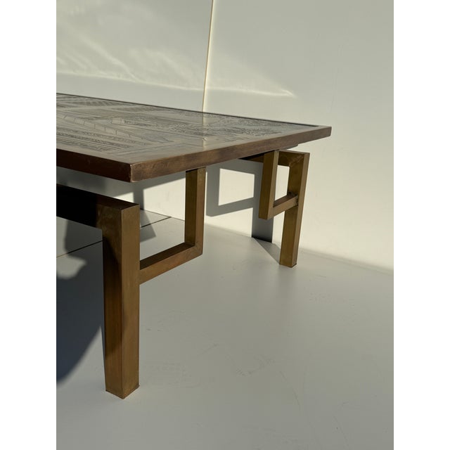 Philip and Kelvin LaVerne 1960s Philip and Kelvin LaVerne “Chin Ying” Coffee Table For Sale - Image 4 of 13