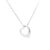Tiffany & Co Elsa Peretti Open Heart Sterling Silver Pendant for a Necklace For Sale In Philadelphia - Image 6 of 12