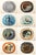 1950 Set of 8 Vintage Prints of Picasso's Ceramic Platters From Switzerland For Sale - Image 18 of 18