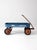 Vintage 1970s Radio Flyer Model 100 Blue Metal Wagon For Sale - Image 15 of 16