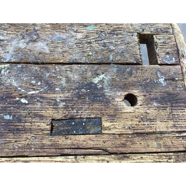 French Artisan Bench/Console For Sale - Image 11 of 13