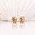 Classic Sparkly Diamond Studs in Solid 14k Gold - Perfect for Daily Wear, A Pair For Sale In Columbus - Image 6 of 6