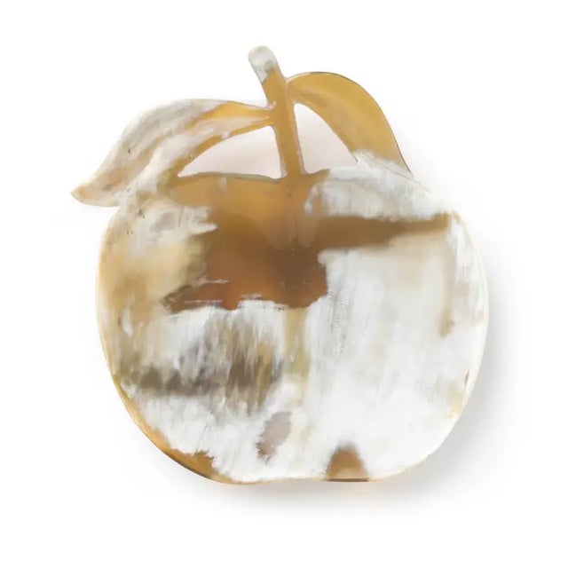 Apple Dish. Our apple dish is a special piece made from hand carved buffalo horn. This exquisite piece works well to serve...