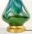 Green Mid Century Modern Green Malachite Table Lamp For Sale - Image 8 of 13