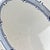 Oval Serving Platter Jane Model in Blue by Terre De Fer Kg from Lunéville, 1890 For Sale - Image 6 of 10