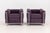 Le Corbusier (Charles-Edouard Jeanneret, Swiss/French, 1887-1965) Pair of Model LC2 Club Chairs, each with purple suede...