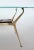 Cesare Lacca Italian Coffee Table in Brass and Mahogany, 1950s For Sale - Image 4 of 18