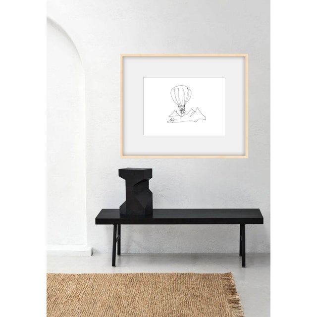 Contemporary Balzac, Hot Air Balloon, 2023, Print For Sale - Image 3 of 10