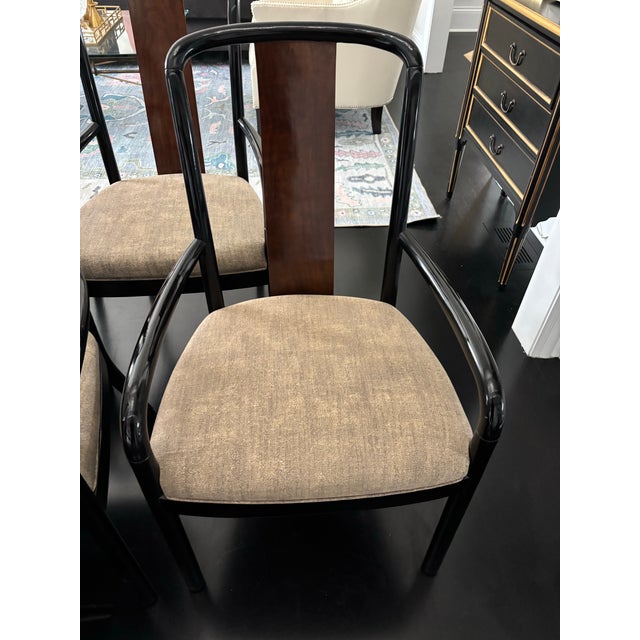 Chinoiserie Dining Set by Drexel Heritage “Profile” Collection For Sale - Image 10 of 11