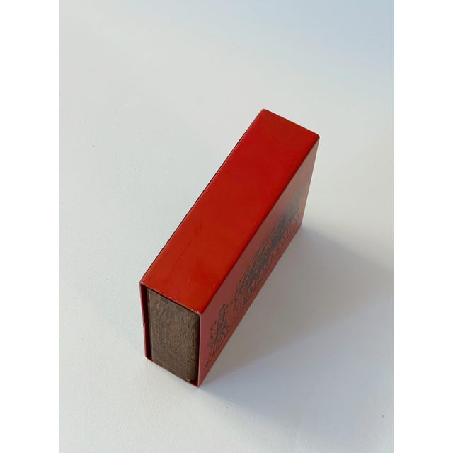 1960s Enamel Metal Box by Fornasetti For Sale - Image 6 of 7