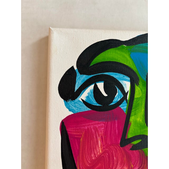 Abstract Portrait on Canvas Peter Robert Keil, a German artist born in 1942, has led a life immersed in creativity and...