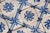 Blue Rare 19th Century Antique Tiles Floral Blue & White Set of Fifty Portuguese For Sale - Image 8 of 18