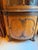 1940s Antique Solid Philippine Narra Wood China Cabinet For Sale - Image 5 of 6