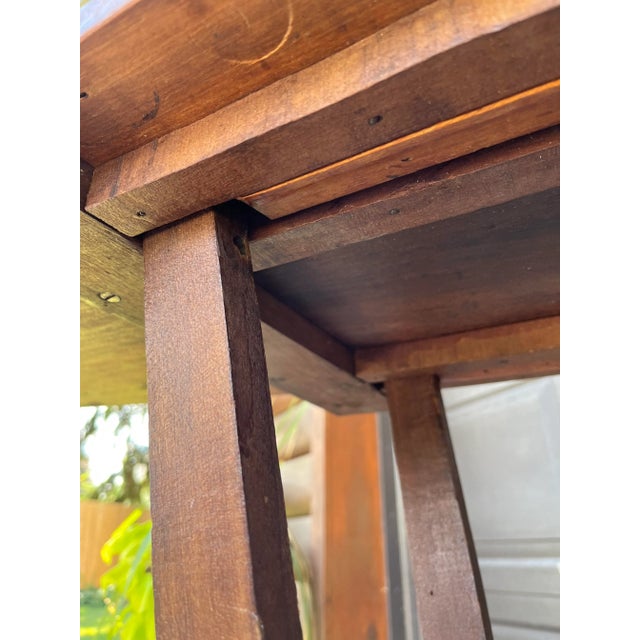 Late 19th Century Antique Folding Wooden Ironing Board For Sale - Image 4 of 8