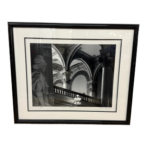 Robert Morris Capital Arches Indianapolis, Indiana B/W Limited Photography, Certificate