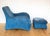 Set of Art Deco Style Loge Lounge Chair and Ottoman by Gerard van den Berg for Montis, 1980s For Sale - Image 16 of 18