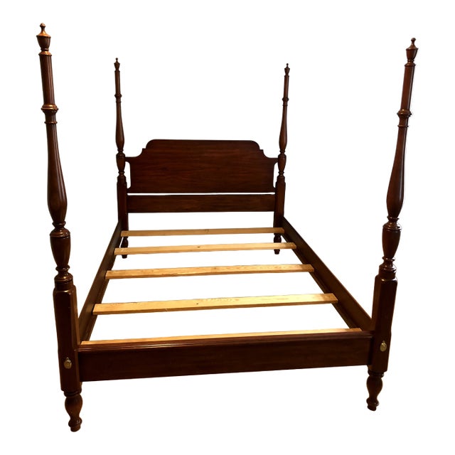 Henkel Harris Full/Double Bed in Black Cherry For Sale