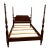 Henkel Harris Full/Double Bed in Black Cherry For Sale