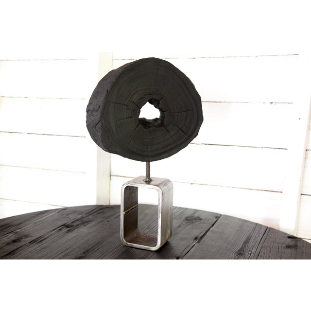 Om Collection Yakisugi Modern Organic Sculpture For Sale - Image 4 of 8