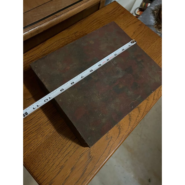 1970s Handmade Industrial Style Wooden Box For Sale In Atlanta - Image 6 of 7