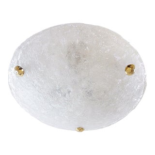 Murano Glass Flush Mount by Hillebrand, Germany, 1960s For Sale