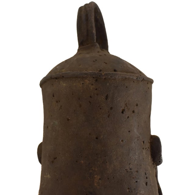 Metal Early 20th Century Benin Bronze Portrait Figure Nigeria For Sale - Image 7 of 7