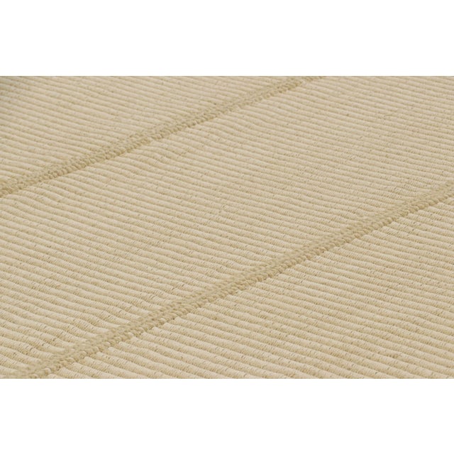 Handwoven in wool, this 10x14 Kilim is from an inventive new contemporary flat weave collection by Rug & Kilim. On the...